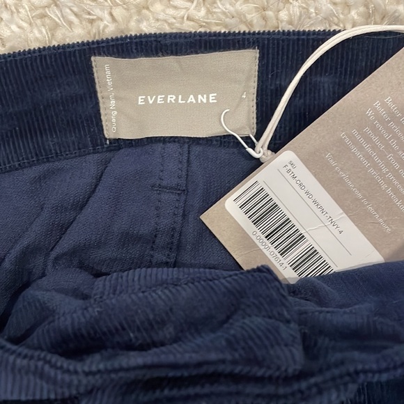 NWT Everlane Corduroy Cargo Pants - Picture 4 of 6